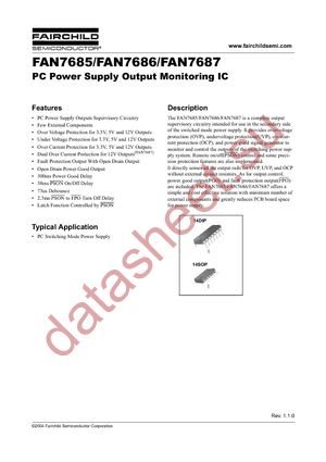 FAN7687M datasheet  